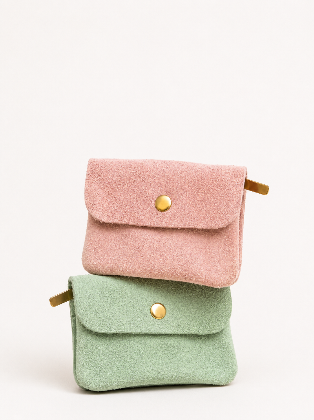 Leather Suede Wallet