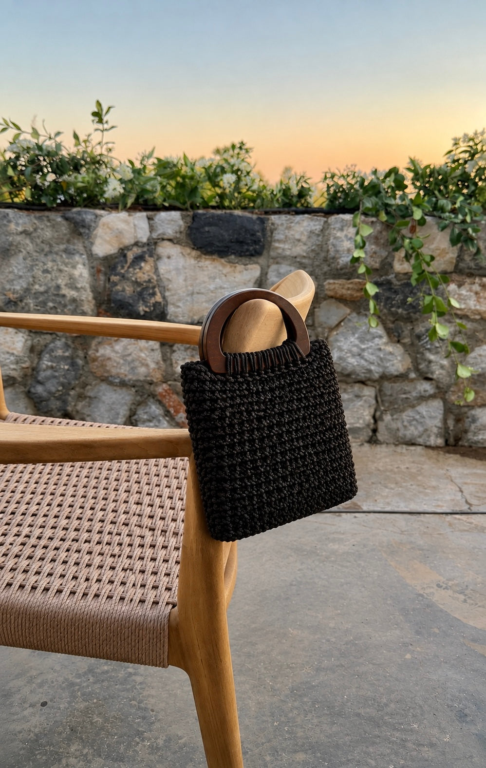 Total Black Maison Handbag