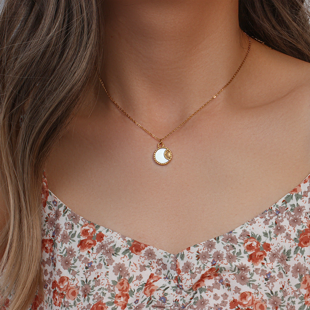 Moon necklace