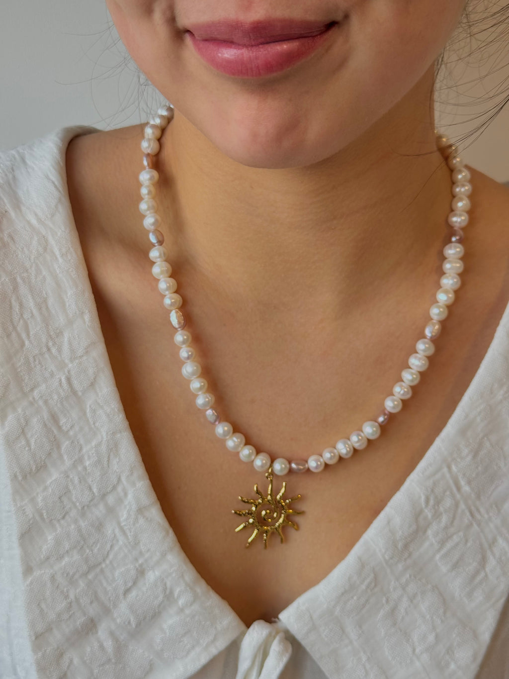 Anais Fresh Water Pearl Handmade Necklace