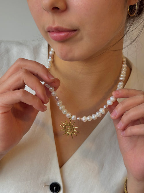 Anais Fresh Water Pearl Handmade Necklace