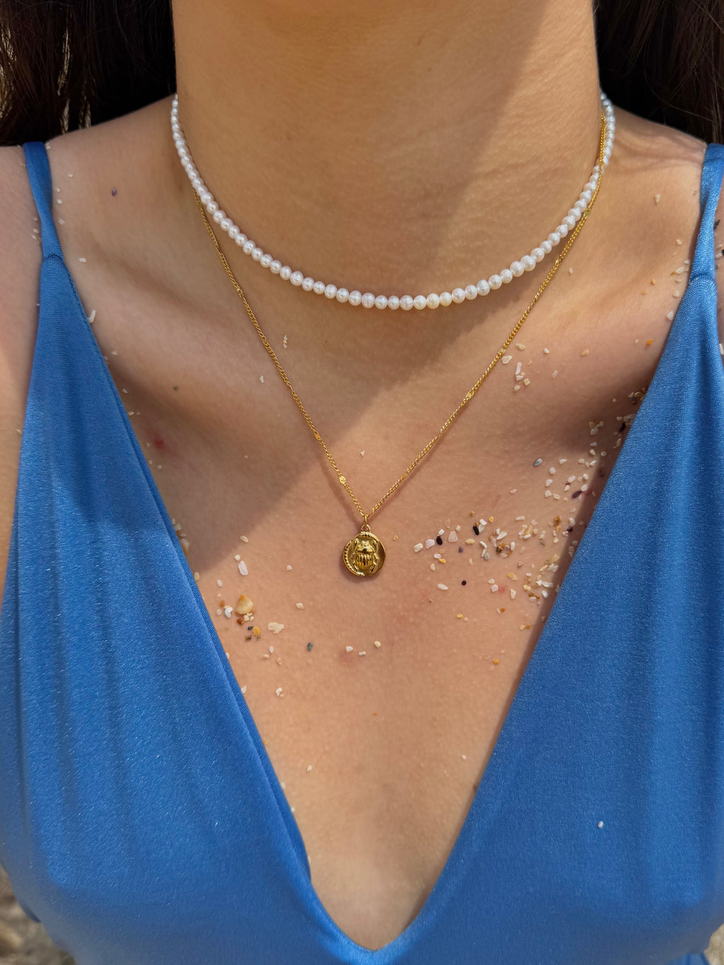 Egyptian Scarab Necklace