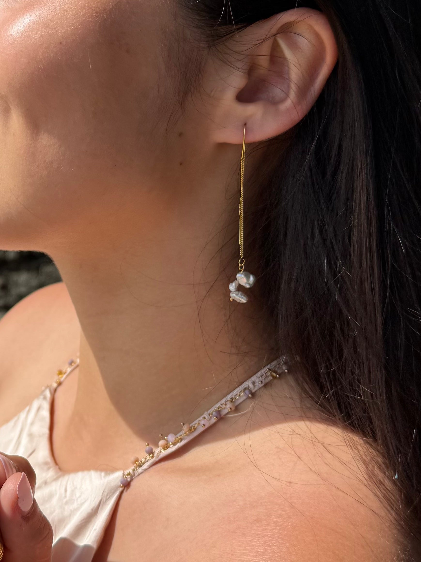 Tesoro Marino Long Earrings