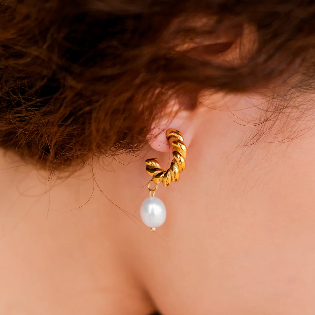 Aqua Earrings