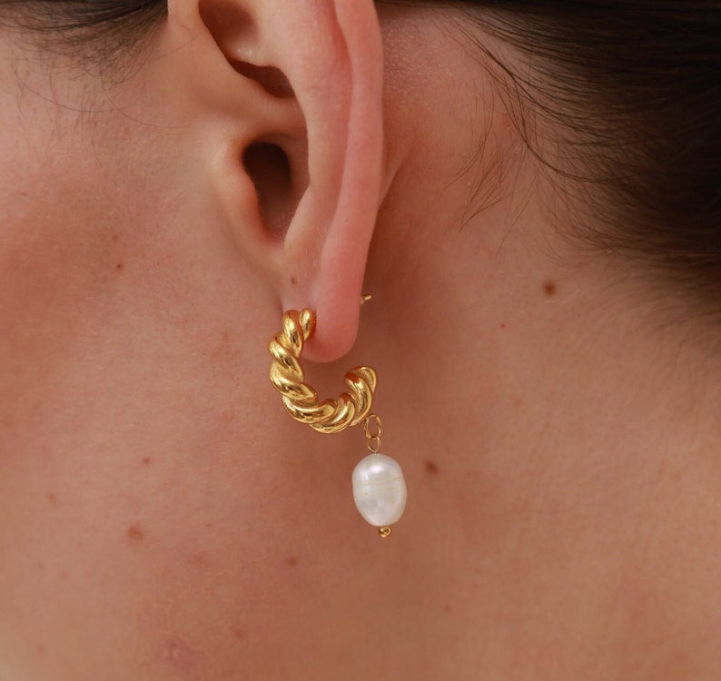 Aqua Earrings
