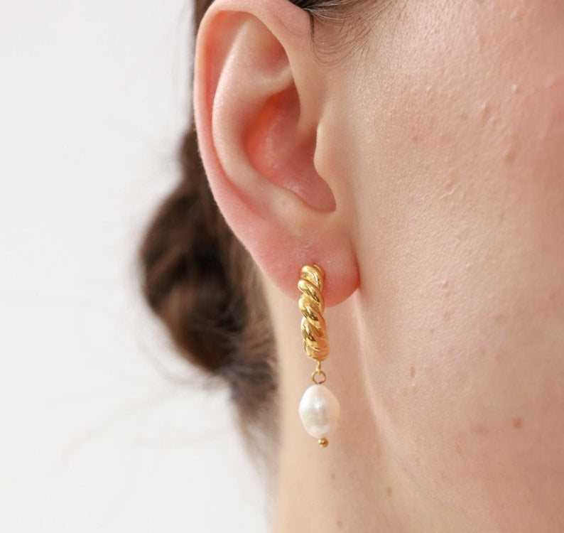 Aqua Earrings