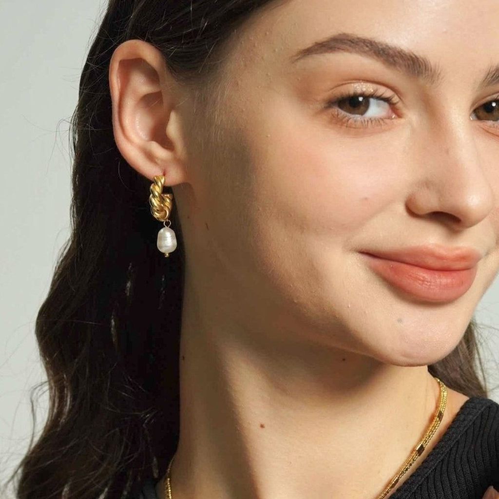 Aqua Earrings