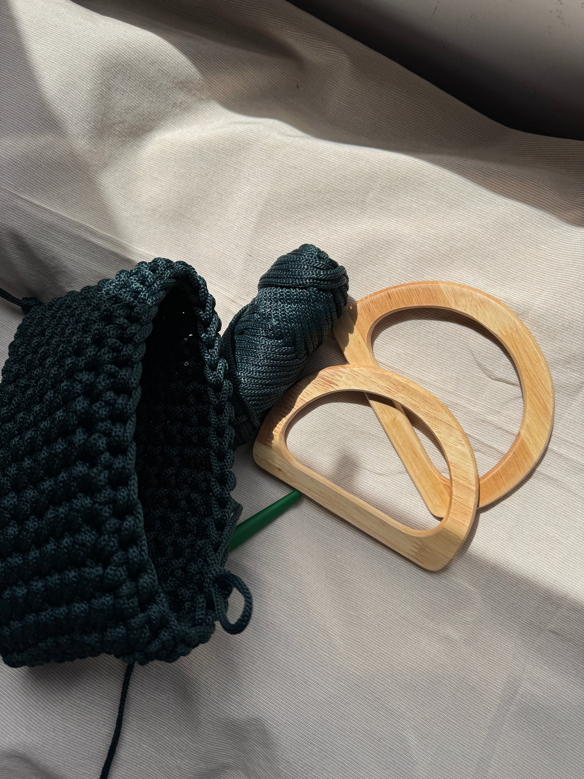 Forest Green Maison Handbag