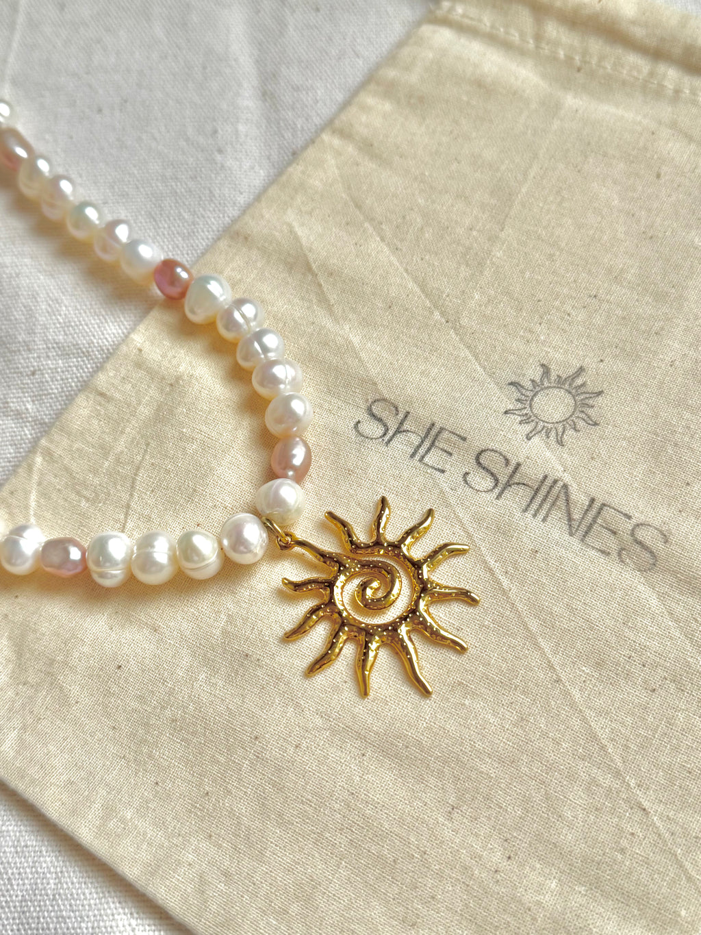 Anais Fresh Water Pearl Handmade Necklace