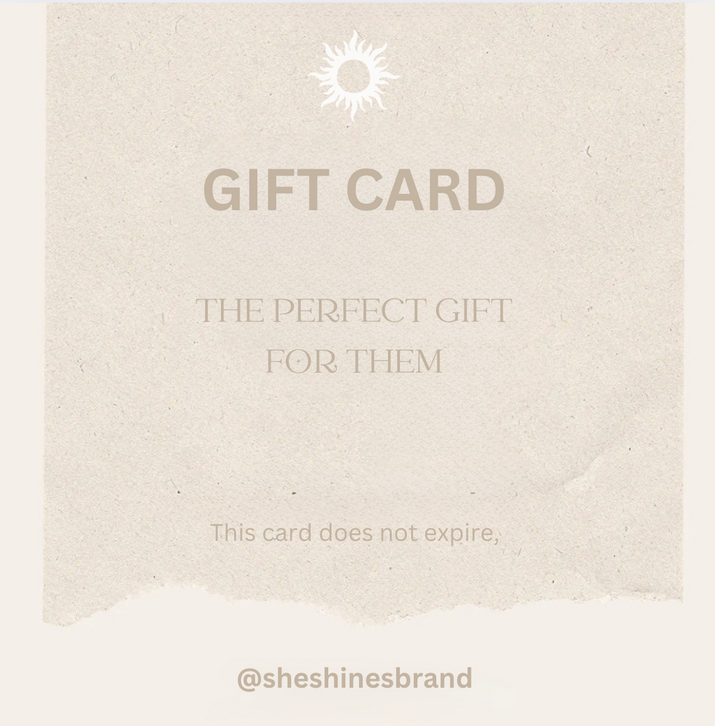 SheShinesBrand's Gift Card