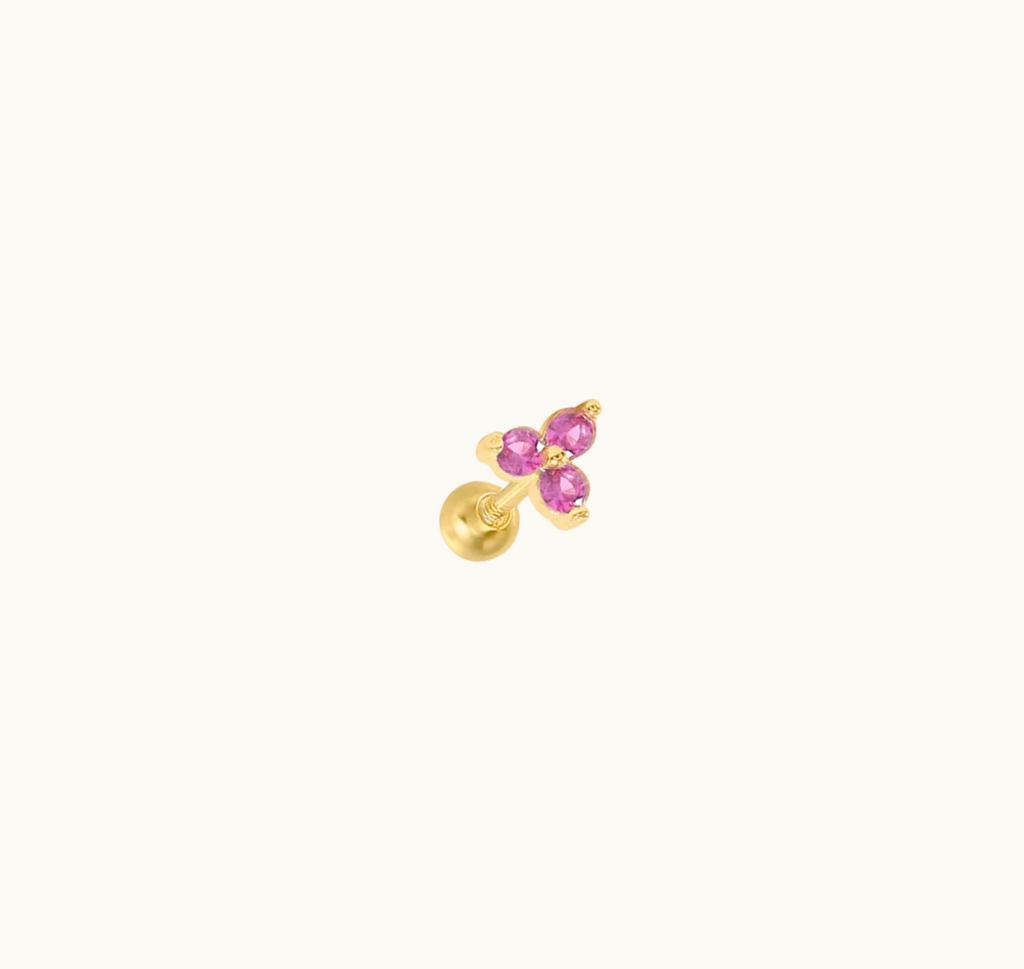 Gisèle Pink Zircon Cartilage Stud