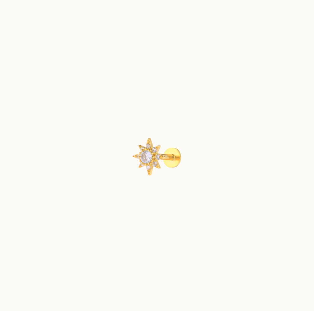 Starlight Clear Zircon Stud
