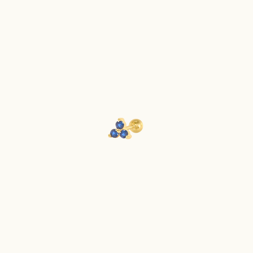 Gisèle Blue Zircon Cartilage Stud