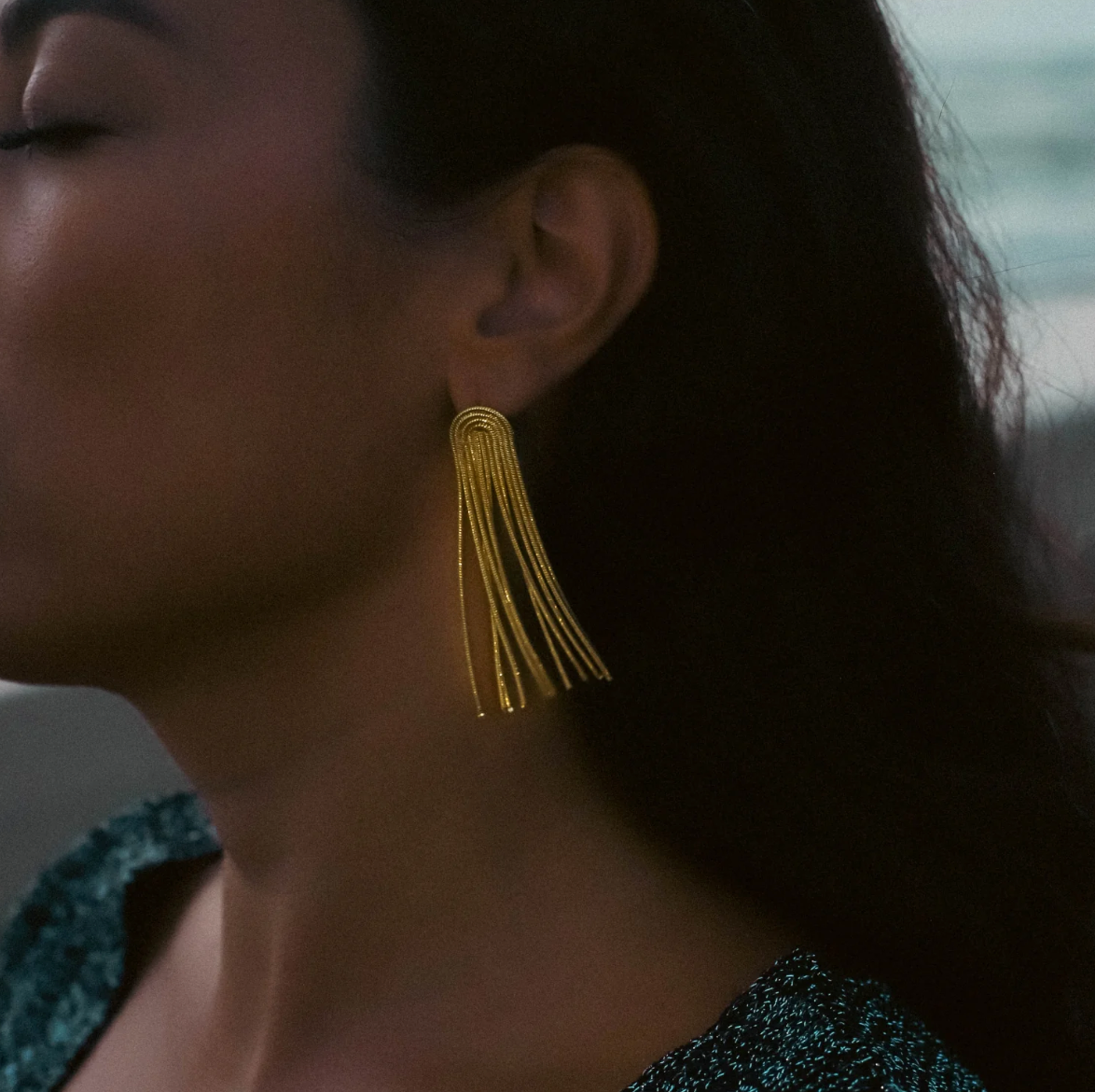 Laguna Long Earrings