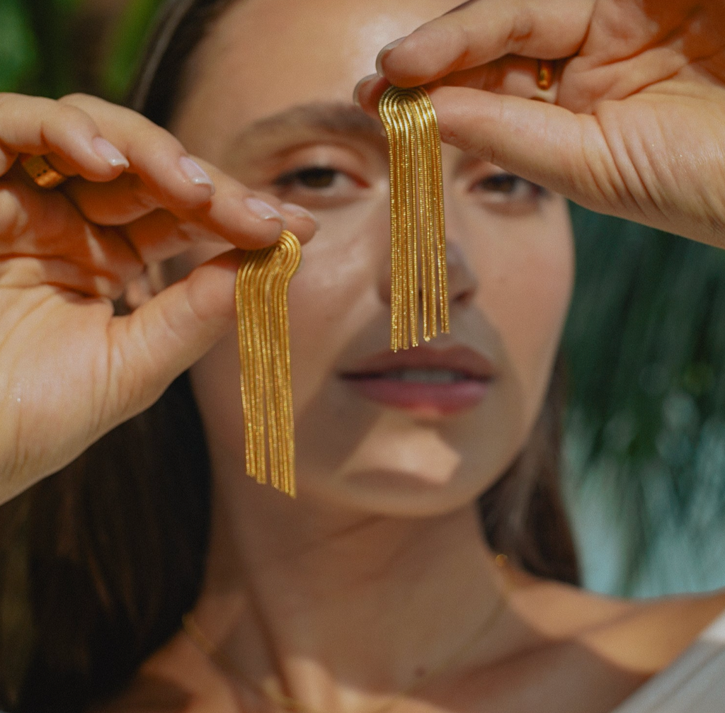 Laguna Long Earrings