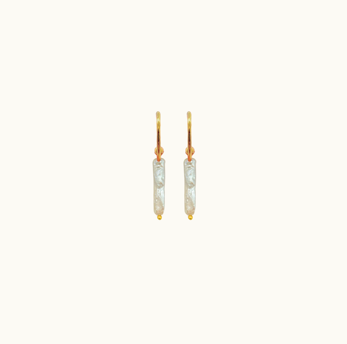 Maristella Long Pearl Earrings