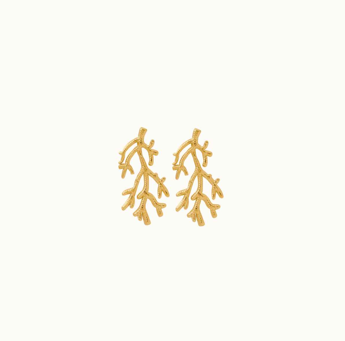 Coral Earrings