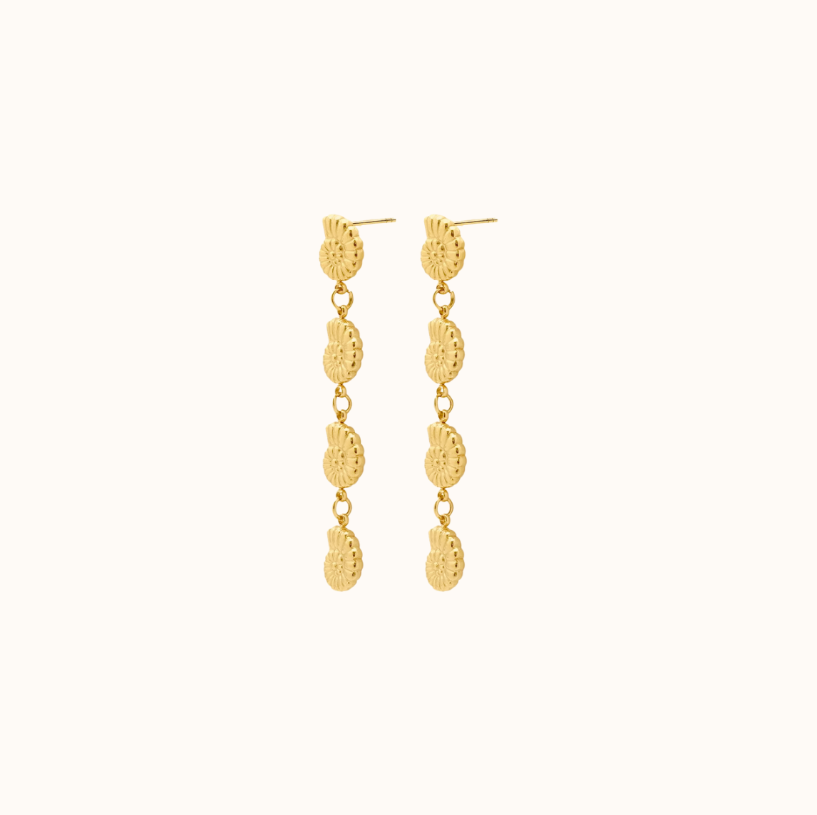 Conchiglia Long Earrings