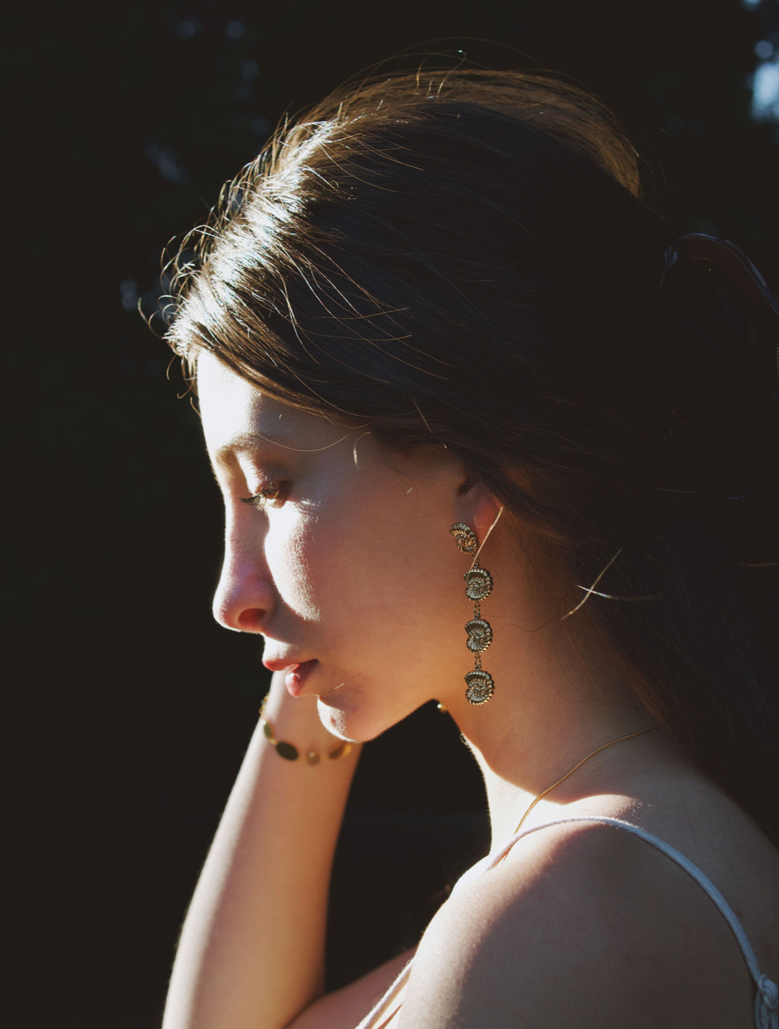 Conchiglia Long Earrings